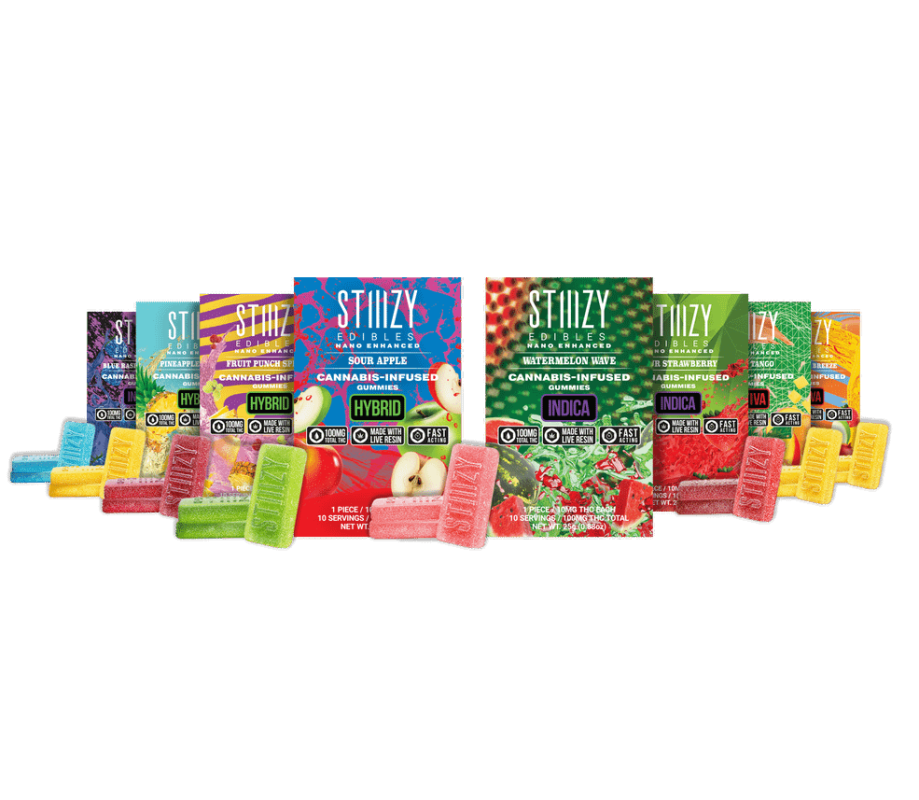 Buy Stiiizy - Sour Gummy Cannabis Infused Edibles (Indica) in Europe