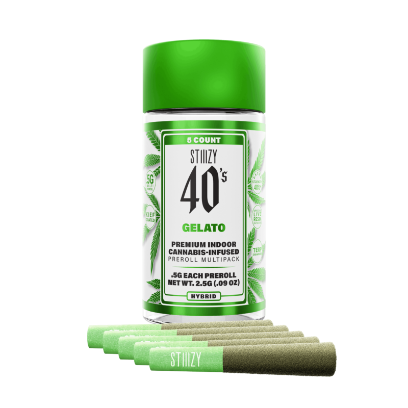 Stiiizy 40's Pre-Rolls Multi-Packs -  2.5G (Hybrid)