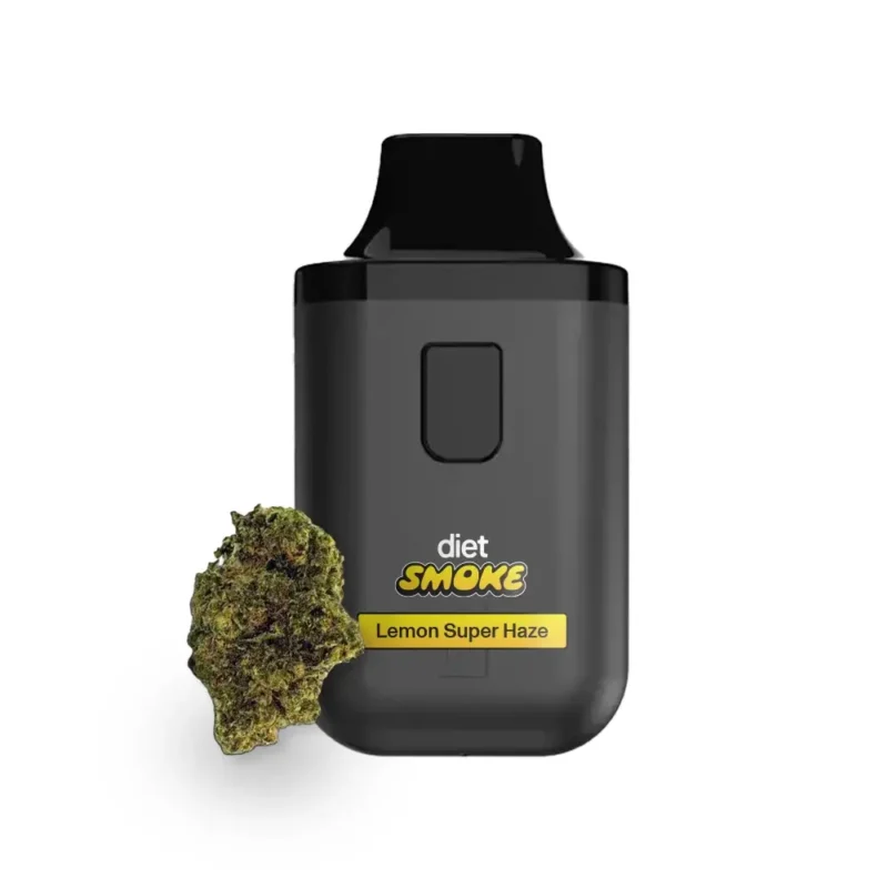 Diet Smoke Lemon Super Haze Disposable Weed Pen - 3 Gram