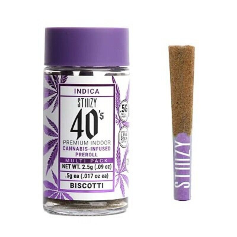 Stiiizy 40's Pre-Rolls Multi-Packs -  2.5G (Indica)